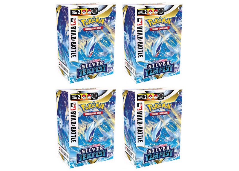 Buy ポケモンカードゲーム ソード&シールド 白銀のランス ビルド&バトルボックス 4個セット
