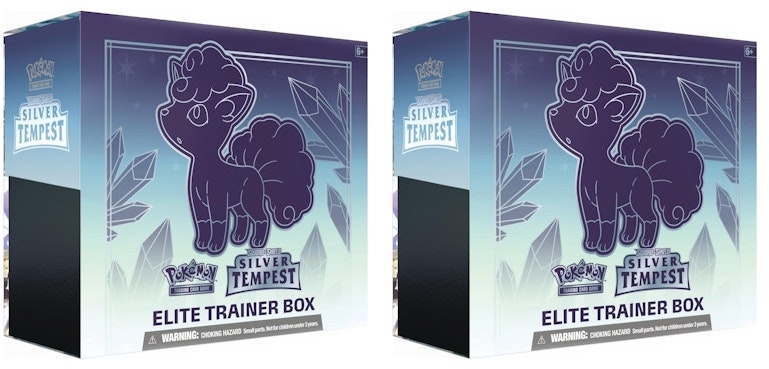 pokemon-tcg-sword-and-shield-silver-tempest-elite-trainer-box-2x-lot