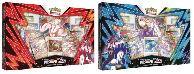 ポケモンTCG 剣盾 一撃ウーラオスVMAX/連撃ウーラオスVMAXプレミアムコレクションボックス2xバンドル Buy ポケモンTCG 剣盾 一撃ウーラオスVMAX/連撃ウーラオスVMAXプレミアムコレクションボックス2xバンドル