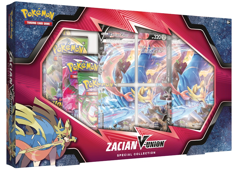Pokémon TCG Sword & Shield Zacian V-UNION Special Collection Box