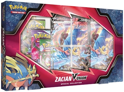 Kotak Koleksi Khas Pokémon TCG Sword & Shield Zacian V-UNION Buy Kotak Koleksi Khas Pokémon TCG Sword & Shield Zacian V-UNION