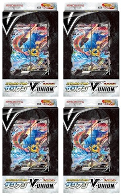Set Especial de Cartas Pokémon TCG Sword & Shield Zacian V-UNION (Japonés) 4x Buy Set Especial de Cartas Pokémon TCG Sword & Shield Zacian V-UNION (Japonés) 4x