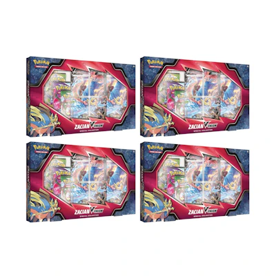 Poké TCG S&S Zacian V-UNION Special Collection Box 4x Lot