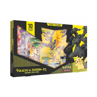 Poké TCG Tag Team GX Premium Collection Pikachu & Zekrom Box