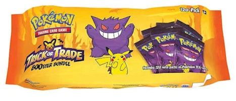 Pokémon TCG Trick or Trade Halloween Booster Bundle (120 Packs) Pokémon TCG Trick or Trade Halloween Booster Bundle (120 Packs)