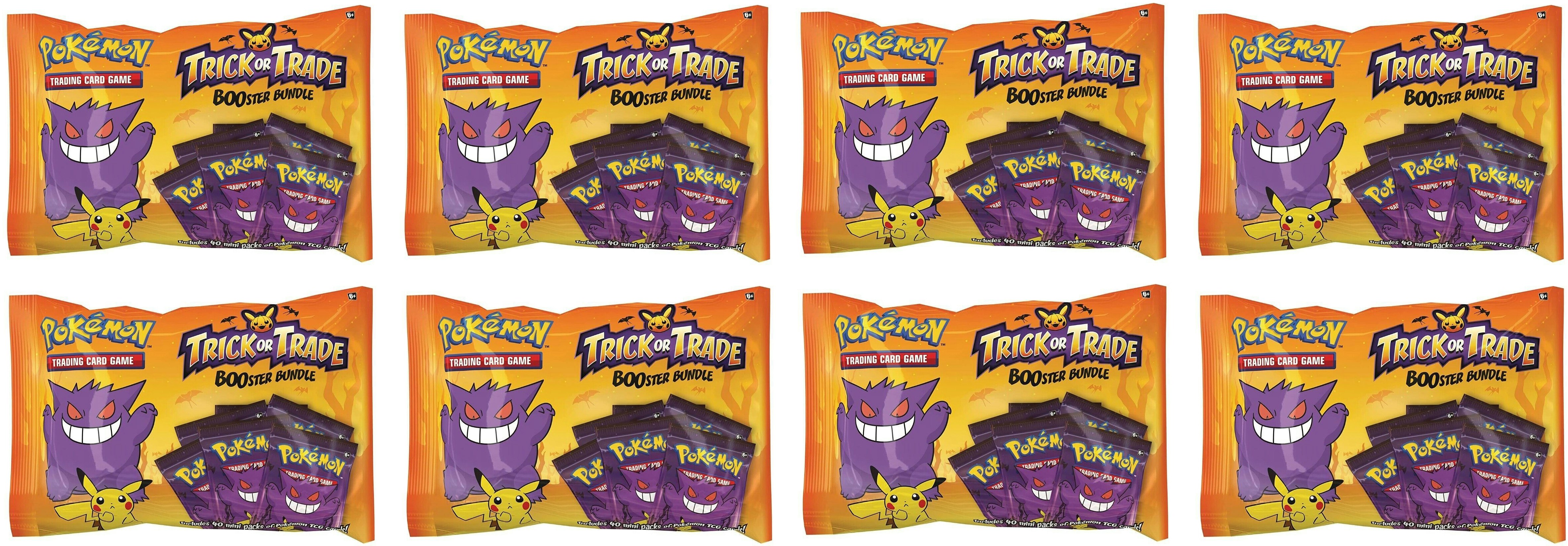 Pokémon TCG Trick or Trade Halloween Booster Bundle (40 Packs) 8x Lot