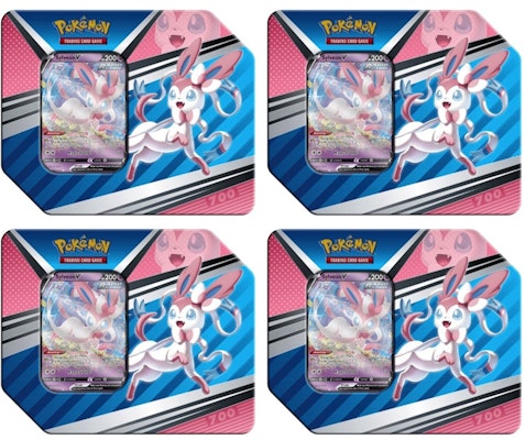 寶可夢卡片遊戲 V 英雄系列 仙子伊布 V 鐵盒(5 包)4 件組 Buy 寶可夢卡片遊戲 V 英雄系列 仙子伊布 V 鐵盒(5 包)4 件組