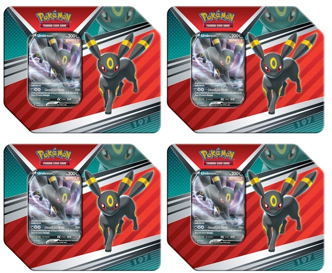 pokemon-tcg-v-heroes-umbreon-v-tin-5-packs-4x-lot