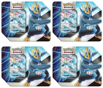 Pokémon TCG V Strikers Empoleon V Tin 4x Set Buy Pokémon TCG V Strikers Empoleon V Tin 4x Set