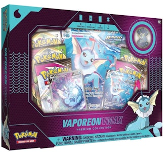 Kotak Koleksi Premium Pokémon TCG Vaporeon V VMAX (Versi Inggris) Buy Kotak Koleksi Premium Pokémon TCG Vaporeon V VMAX (Versi Inggris)