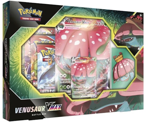 Caja de Batalla Pokémon TCG Venusaur VMAX Buy Caja de Batalla Pokémon TCG Venusaur VMAX