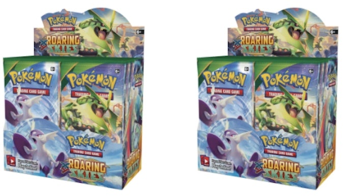 pokemon-tcg-xy-roaring-skies-booster-box-2-x-lot