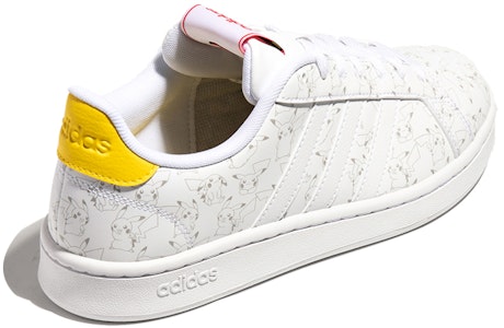 Pokémon x adidas Grand Court 'Pikachu' Sneakers FW7265 Shop Pokémon x adidas Grand Court 'Pikachu' Sneakers FW7265