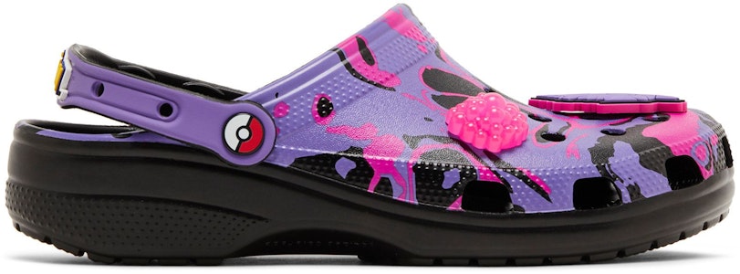 精灵宝可梦 x Crocs经典洞洞鞋 '耿鬼' 210244-001 Buy 精灵宝可梦 x Crocs经典洞洞鞋 '耿鬼' 210244-001