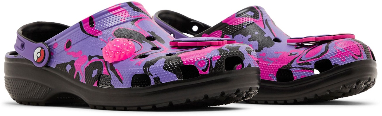 Pokémon x Crocs Classic Clog 'Gengar' 210244-001 Cheap Pokémon x Crocs Classic Clog 'Gengar' 210244-001