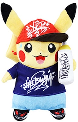 Pokemon Shibuya Center Pikachu Graffiti Plush Buy Pokemon Shibuya Center Pikachu Graffiti Plush