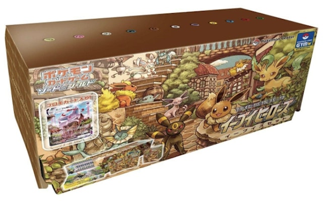 Pokemon TCG Eevee Heroes Eeveelutions Set (Jepun) Buy Pokemon TCG Eevee Heroes Eeveelutions Set (Jepun)