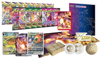 Pokemon TCG Pedang & Perisai Charizard Ultra-Premium Koleksi Kotak 4x Lot Order Pokemon TCG Pedang & Perisai Charizard Ultra-Premium Koleksi Kotak 4x Lot