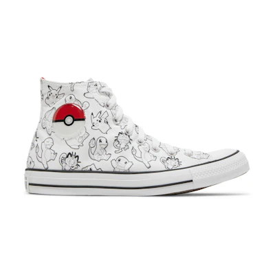 Pokemon Converse Chuck Taylor All Star High 'Poke Ball'