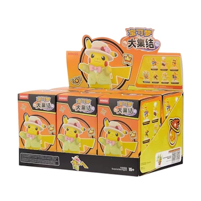 Pokemon Miniso Top Toy Unite Series Pikachu Figure Sealed Case (6 Blind Box)
