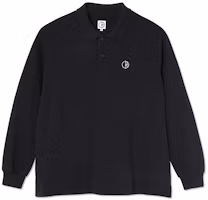 Polar Skate Co Embroidered Logo Long Sleeve Polo Shirt - Unisex Casual Retro Style PSCSU22011 Polar Skate Co Embroidered Logo Long Sleeve Polo Shirt - Unisex Casual Retro Style PSCSU22011
