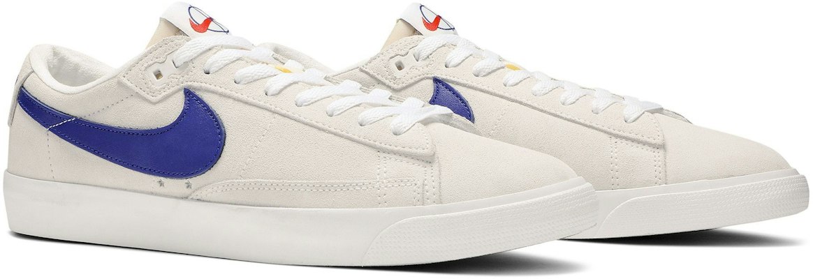 Polar Skate Co x 耐克SB Blazer Low QS '峰会白深皇家蓝' AV3028-100 1