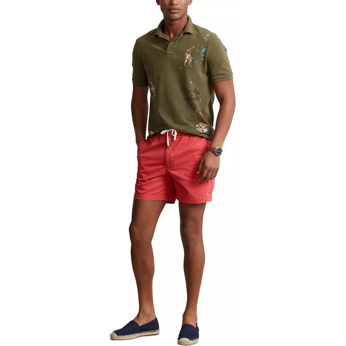 Polo Ralph Lauren  All-Over Print Short-Sleeve Polo Shirt Green 710904459-001 圖 3