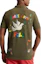 Shop Polo Ralph Lauren 全面印花短袖POLO衫 绿色 710904459-001