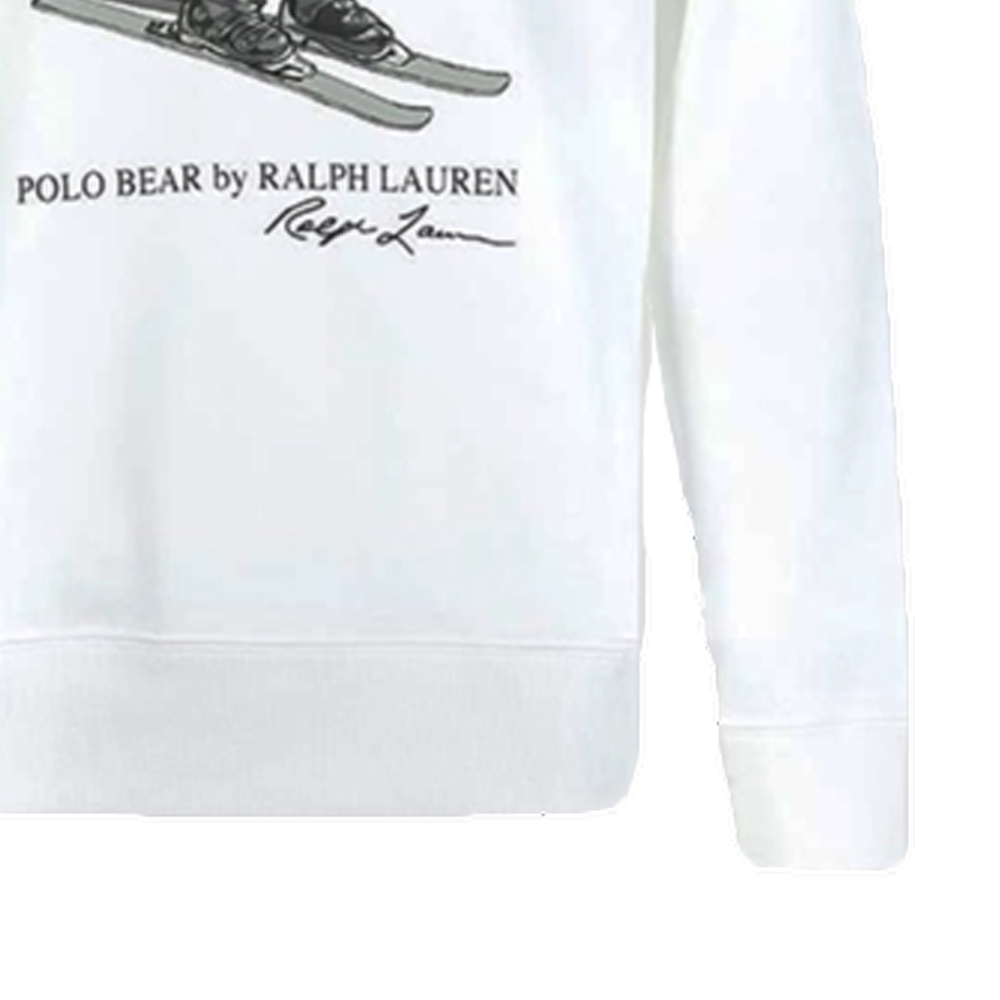 Sizing Polo Ralph Lauren Baju Sweatshirt Long Sleeve Cetakan Animal Alphabet. 710852455-008