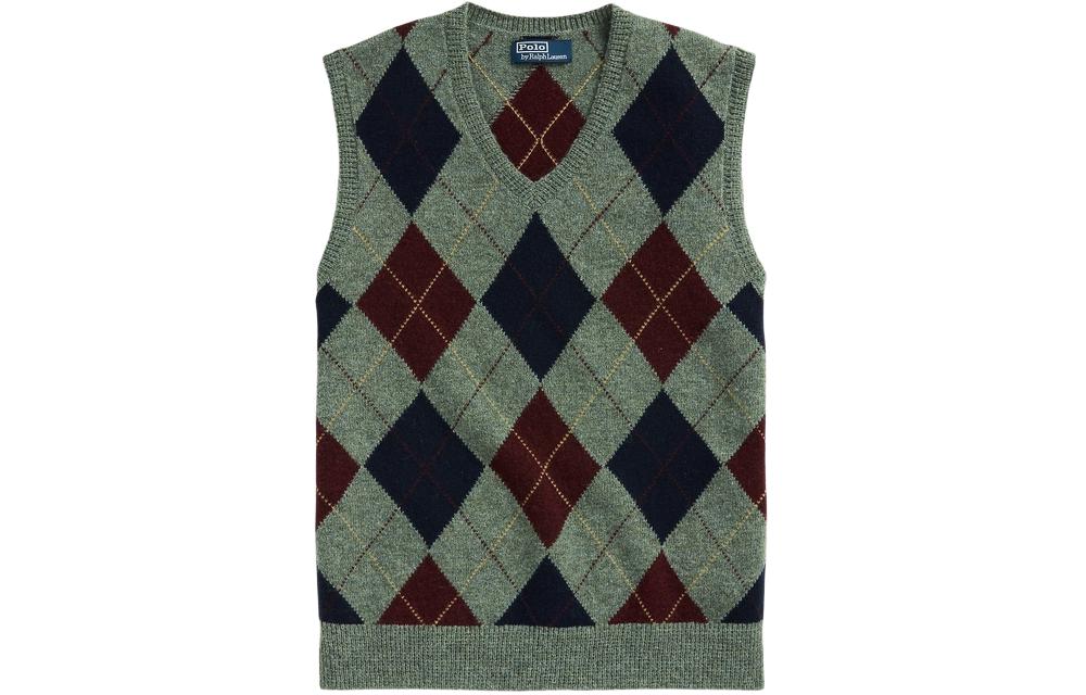 Order Polo Ralph Lauren 菱格羊毛針織背心 多色休閒背心 MNPOSWE1CM20056-300