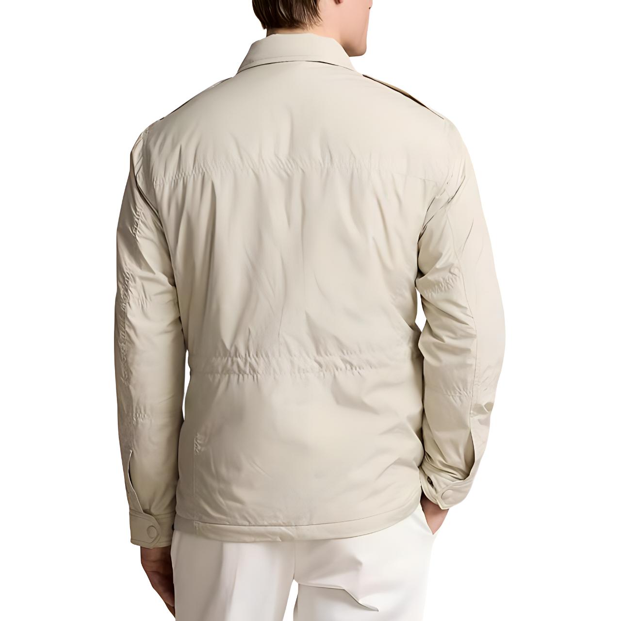Polo Ralph Lauren  Beige Solid Zip-Up Collared Long-Sleeve Jacket 710818787-007 圖 4