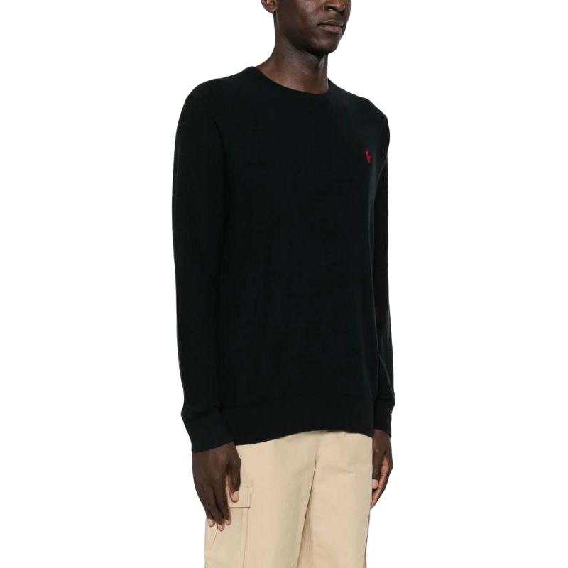 Polo Ralph Lauren  Black Crewneck Long Sleeve Cotton Sweatshirt with Graphic. 710918163-003 圖 7