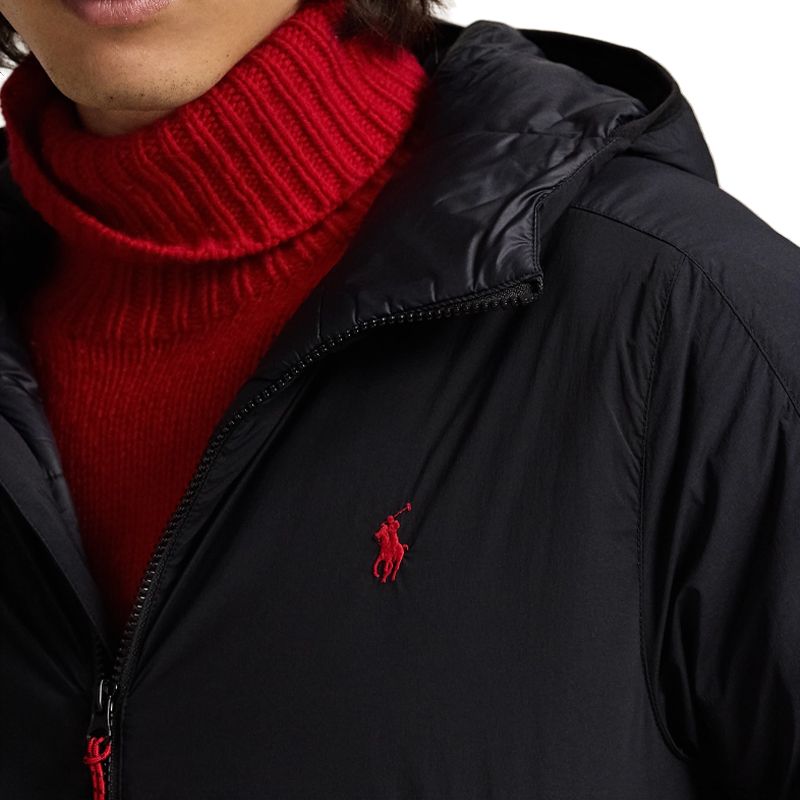 Polo Ralph Lauren  Black Half-Zip Mock Neck Jacket with Drawstring Hem. 710938531-002 圖 6