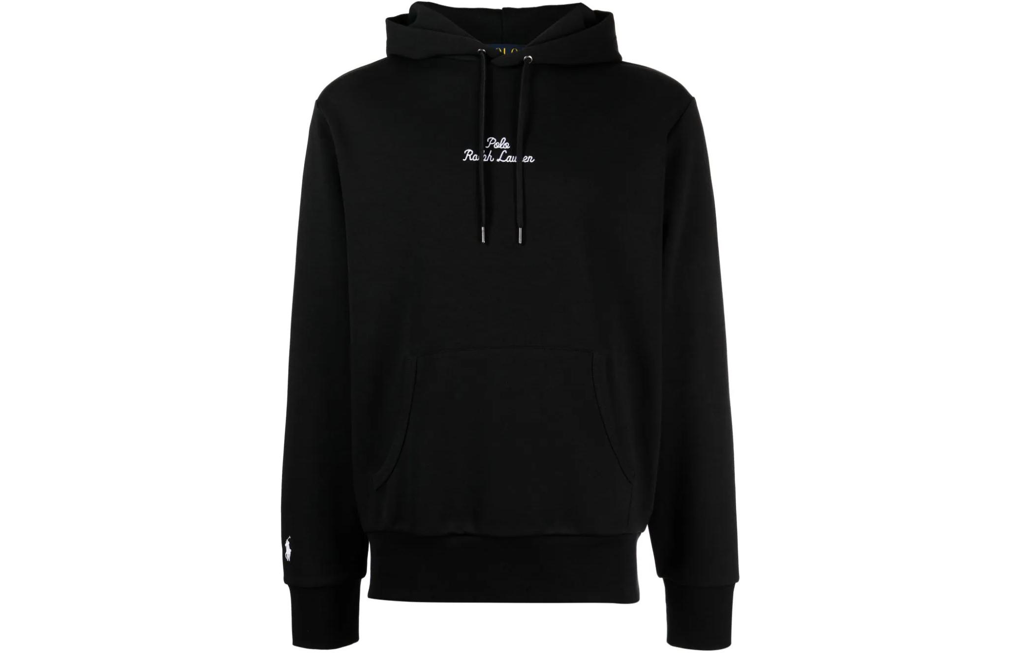 Order Polo Ralph Lauren黑色连帽衫绣标长袖休闲服 710936586-001