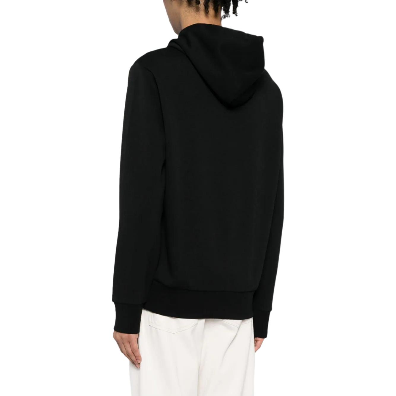 Shop Polo Ralph Lauren黑色连帽衫绣标长袖休闲服 710936586-001