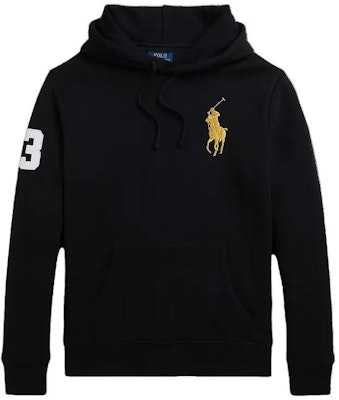Polo Ralph Lauren 黑色连帽衫 长袖带标志. MNPOKNI16823-115 Order Polo Ralph Lauren 黑色连帽衫 长袖带标志. MNPOKNI16823-115