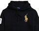 Sizing Polo Ralph Lauren 黑色连帽衫 长袖带标志. MNPOKNI16823-115