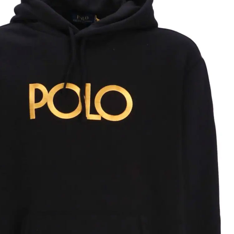 Details for Polo Ralph Lauren 黑色连帽卫衣带Logo印花 - 休闲版型. 710920211001
