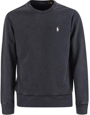 Polo Ralph Lauren 黑色刺绣logo圆领长袖卫衣 710916689-006 Buy Polo Ralph Lauren 黑色刺绣logo圆领长袖卫衣 710916689-006
