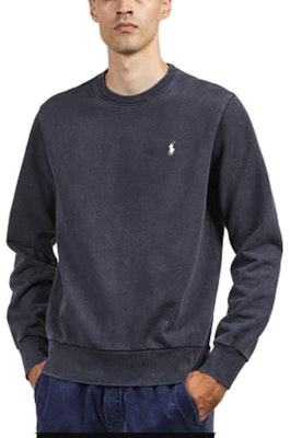 Polo Ralph Lauren 黑色刺绣logo圆领长袖卫衣 710916689-006 Lookbook Polo Ralph Lauren 黑色刺绣logo圆领长袖卫衣 710916689-006