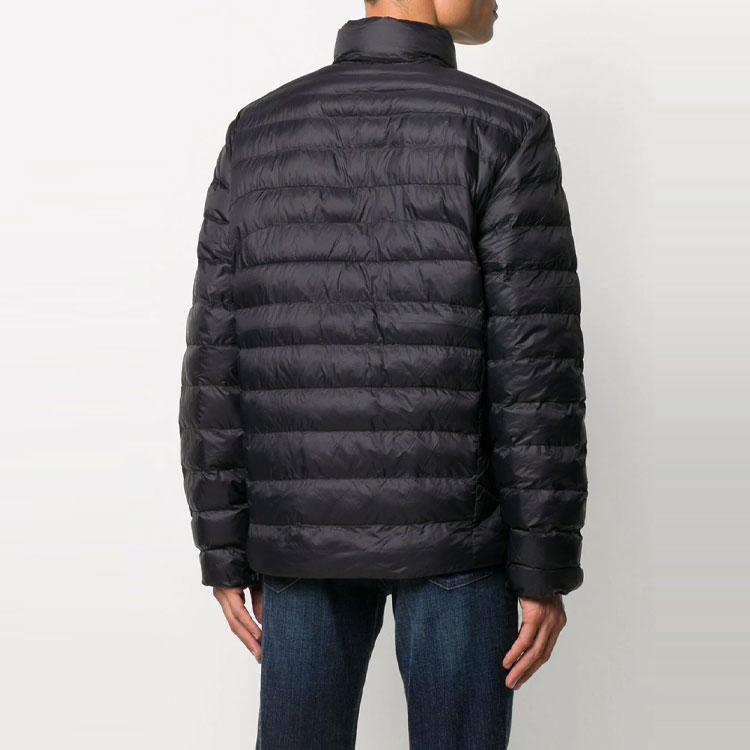 Purchase Polo Ralph Lauren 黑色Logo刺繡拉鍊棉質夾克外套。 710810897-012