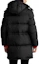 Lookbook Polo Ralph Lauren Black Mid-Length Down Jacket with Detachable Hood. 710920515-002