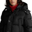 Purchase Polo Ralph Lauren Black Mid-Length Down Jacket with Detachable Hood. 710920515-002