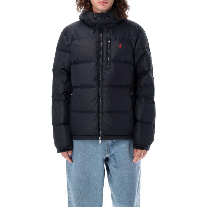 Polo Ralph Lauren  Black Plain Logo Embroidered Zip-Up Hoodie Jacket. 23A710810936N-001 圖 3