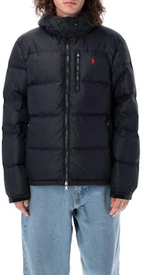 Polo Ralph Lauren Jaket Hoodie Zip-Up Hitam Logo Sulam Plain. 23A710810936N-001 Lookbook Polo Ralph Lauren Jaket Hoodie Zip-Up Hitam Logo Sulam Plain. 23A710810936N-001