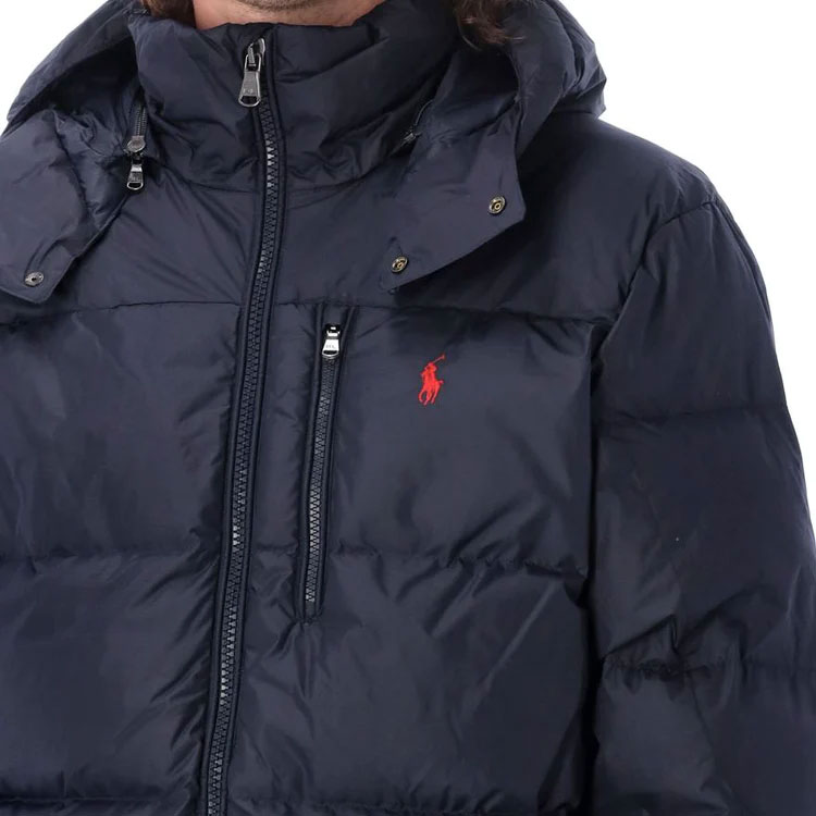 Polo Ralph Lauren  Black Plain Logo Embroidered Zip-Up Hoodie Jacket. 23A710810936N-001 圖 5