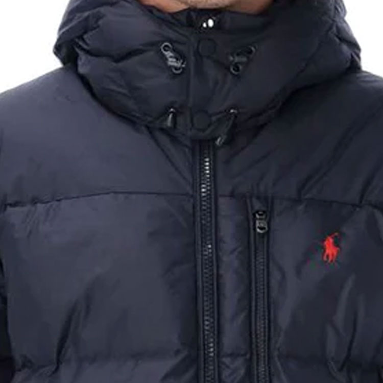 Polo Ralph Lauren  Black Plain Logo Embroidered Zip-Up Hoodie Jacket. 23A710810936N-001 圖 6