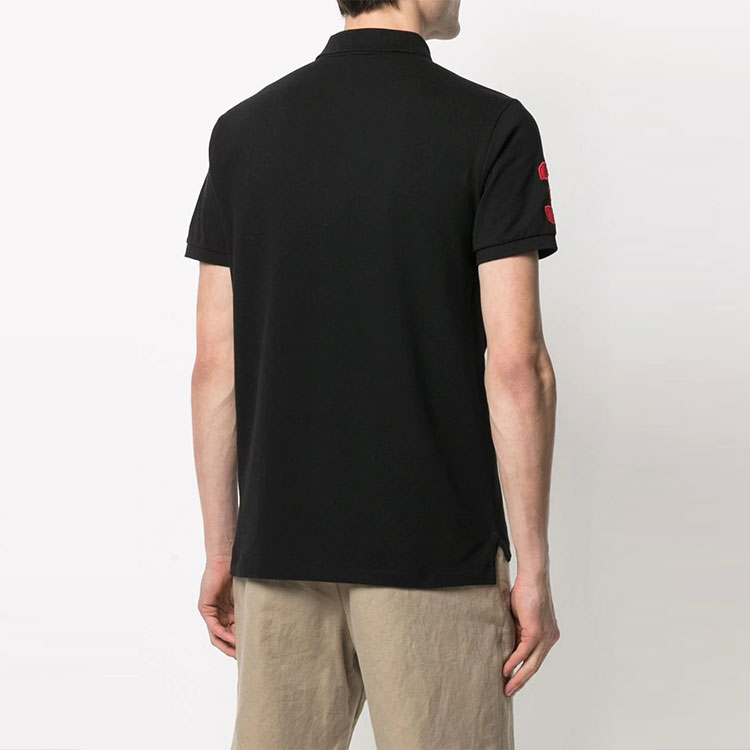 Purchase Polo Ralph Lauren黑色繡標商標短袖POLO衫 710814437-001