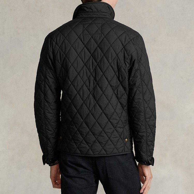 Purchase Polo Ralph Lauren 黑色菱格紋長袖休閒外套 MNPOOTW16020651-001