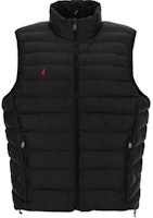 Polo Ralph Lauren Black Sleeveless Vest with Logo Pony Embroidery. 710949962-002 Polo Ralph Lauren Black Sleeveless Vest with Logo Pony Embroidery. 710949962-002